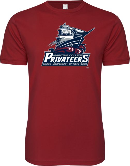 SUNY Maritime Next Level SoftStyle T Shirt SUNY Maritime Primary Mark - ONLINE ONLY