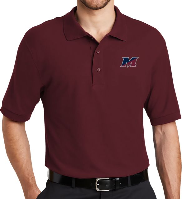 SUNY Maritime Easycare Pique Polo SUNY Maritime M Mark - ONLINE ONLY